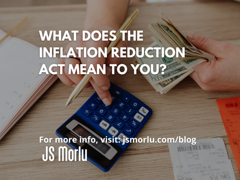 A person's left hand holding cash, while the right hand presses buttons on a calculator - IRA