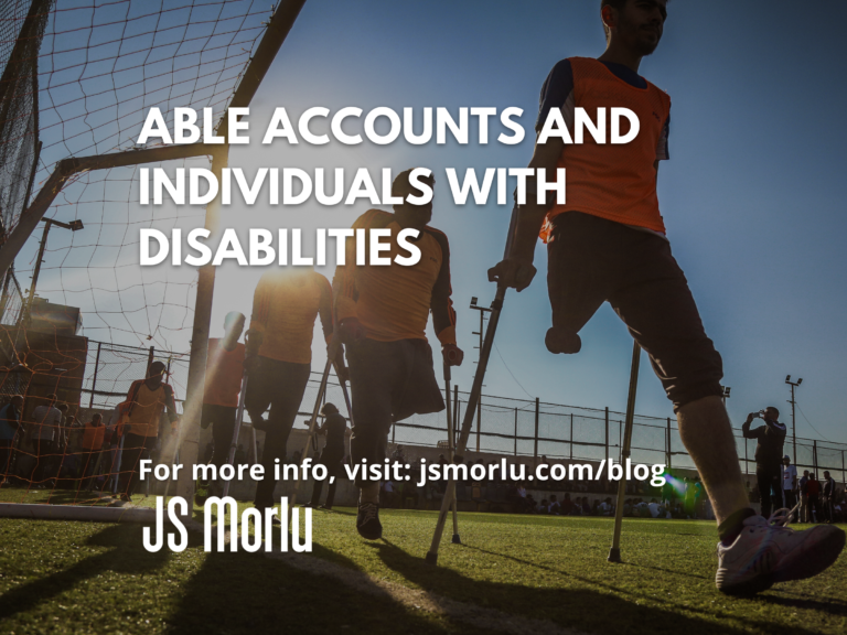 A person with a disability joyfully playing in the park - ABLE Accounts