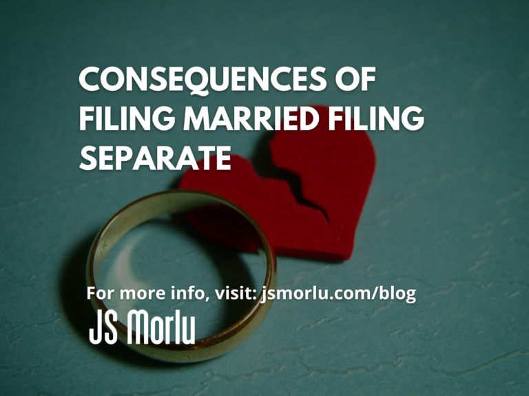 Image of a gold wedding ring beside a cracked heart-shaped ornament - Married Filing Separate.