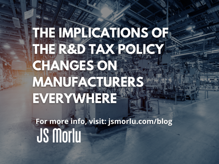 Image of an empty manufacturing factory, with machinery and equipment - R&D Tax Policy.