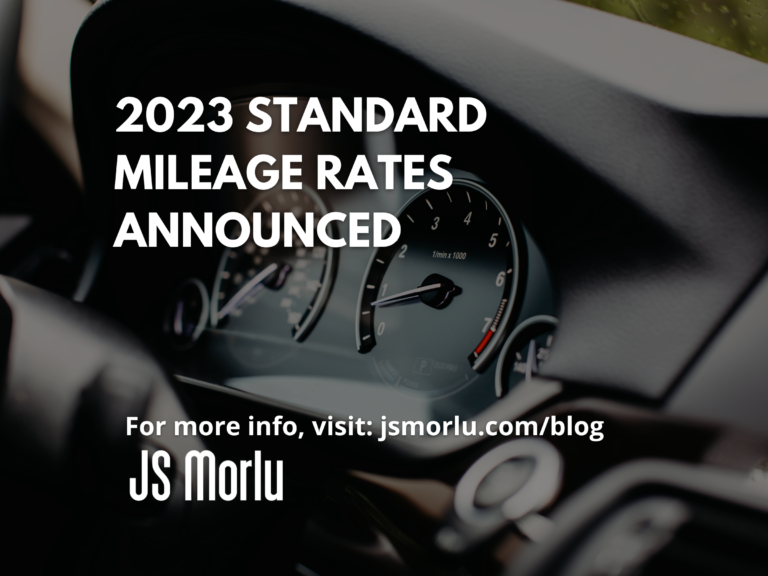 Close-up image showcasing the mileage rates displayed on a car dashboard - 2023