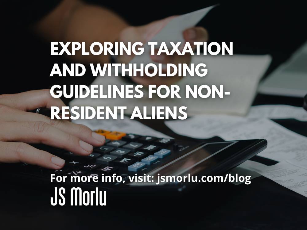 Taxation Nonresident Aliens 