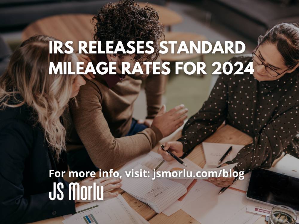 IRS Releases Standard Mileage Rates for 2024 Accounting Firm