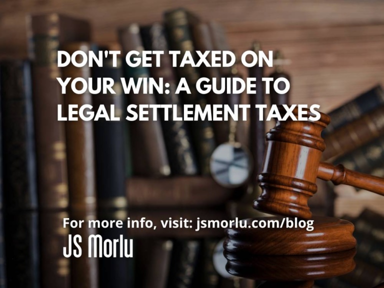 Guide to Legal Settlement Taxes