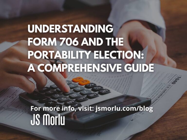 Form 706 and the Portability Election