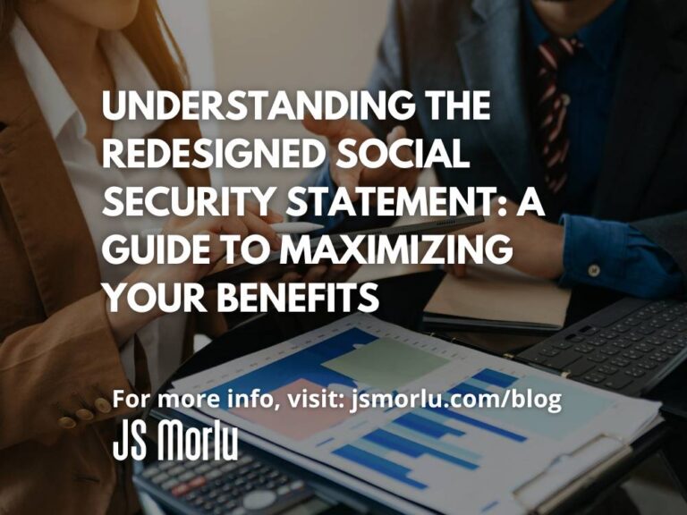 Businessman and team analyzing financial statement Finance task - Social Security Statement