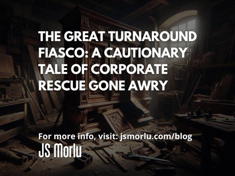 The Great Turnaround Fiasco - Corporate Rescue