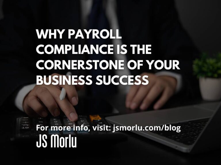 A person using a laptop - payroll compliance