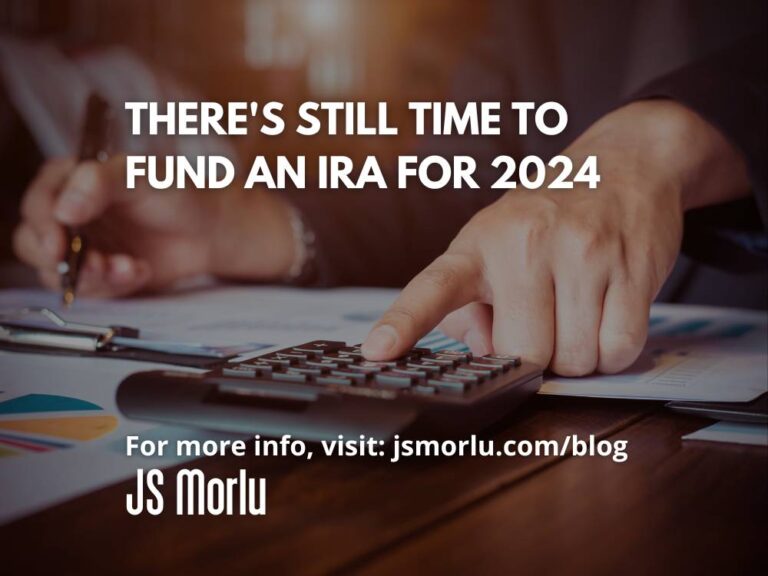 There's Still Time to Fund an IRA for 2024