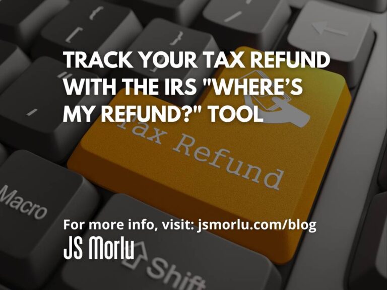 Track Your Tax Refund with the IRS "Where’s My Refund?" Tool