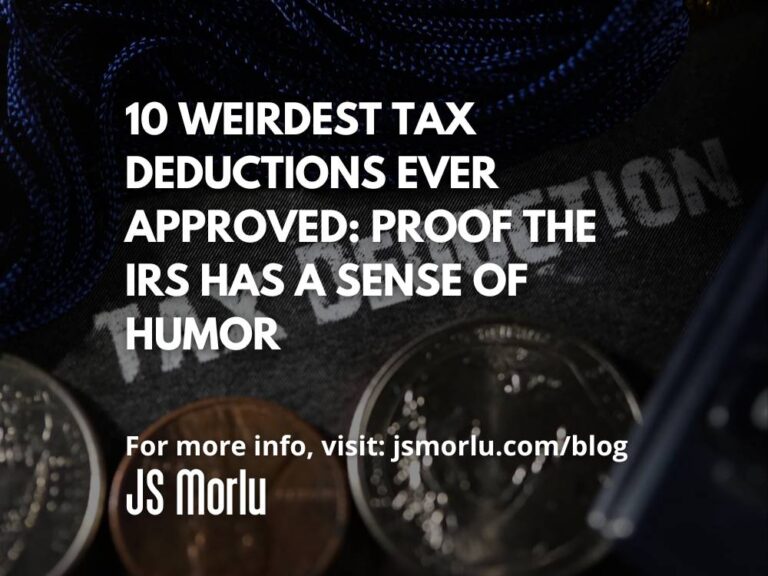 10 Weirdest Tax Deductions Ever Approved: Proof the IRS Has a Sense of Humor