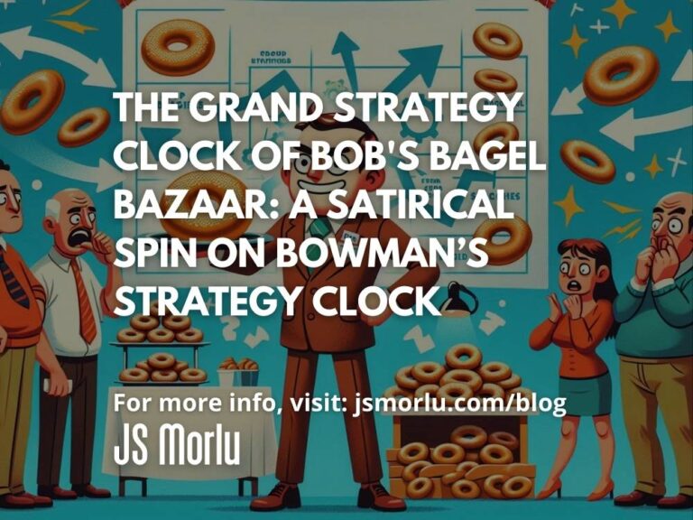 The Grand Strategy Clock of Bob's Bagel Bazaar: A Satirical Spin on Bowman’s Strategy Clock