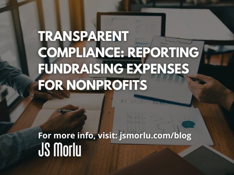 Transparent Compliance: Reporting Fundraising Expenses for Nonprofits