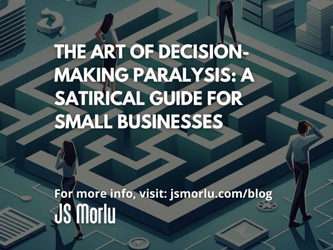 A group of people standing in a maze - Decision-Making Paralysis for Small Businesses