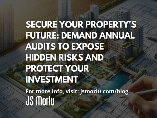 Secure Your Property's Future: Demand Annual Audits to Expose Hidden Risks and Protect Your Investment