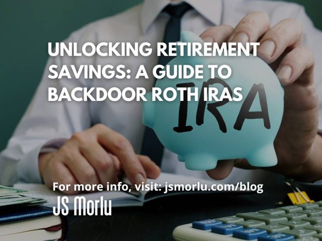 Piggy bank labeled "IRA" to represent retirement savings - Backdoor Roth IRA