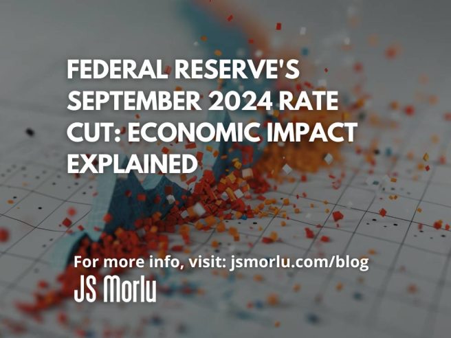 Economic downturn broken graph - Federal Reserve Rate Cute