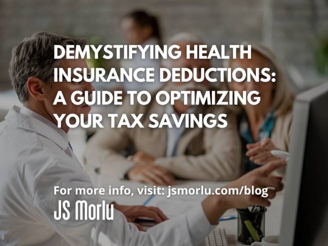 A male doctor sits at a computer, discussing medical insurance options with a senior couple during a counseling session - Health Insurance Deductions.