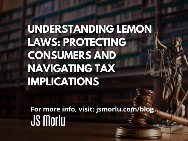 A gavel and scales of justice - Lemon Laws