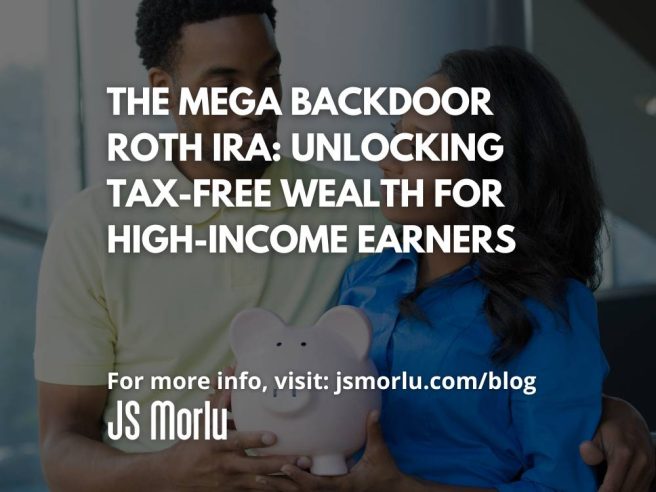 A man and woman holding a piggy bank - Mega Backdoor Roth IRA