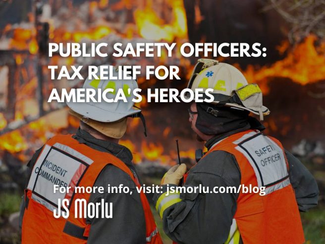 A firefighter chief and safety officer stand in front of a residential structure fire - Public Safety Officers