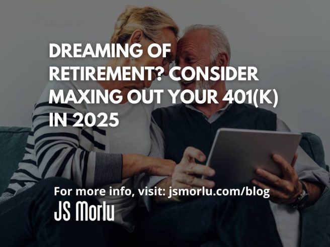 A man and woman holding a tablet - Retirement 401K