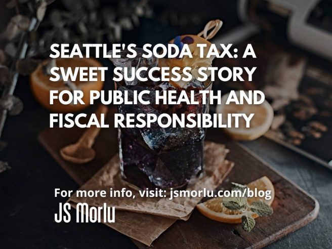 A refreshing homemade blueberry Italian soda in a glass with ice - Soda Tax